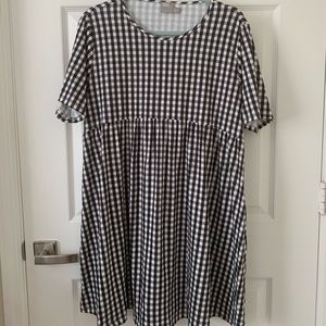 ASOS Smock dress in gingham